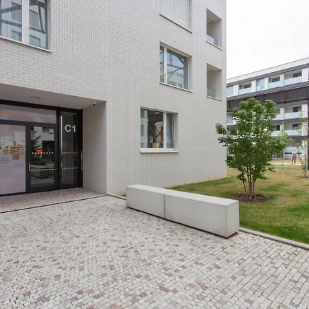 아파트 Blueground Holesovice Museums Foodie Area Prg-11